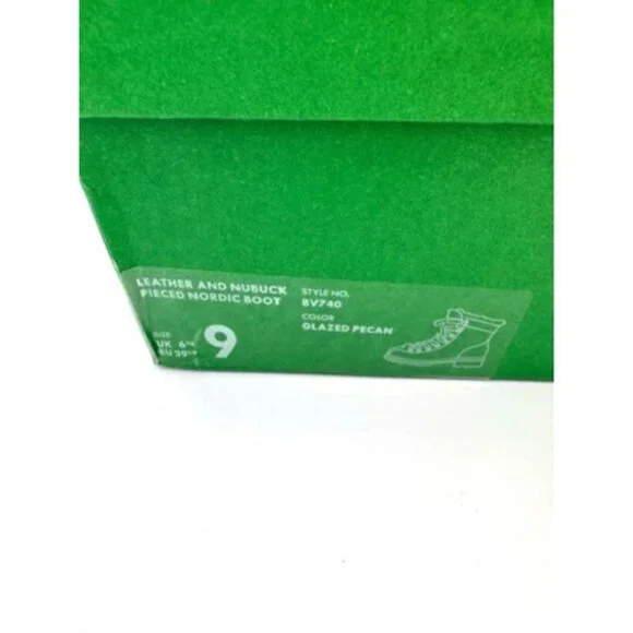 NWT J.Crew Leather & Nubuck Pieced Nordic Boot Glazed Pecan Womens 9 - Picture 5 of 14